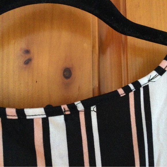 Super Soft Tricolored Striped Maxi Dress - Picture 4 of 5